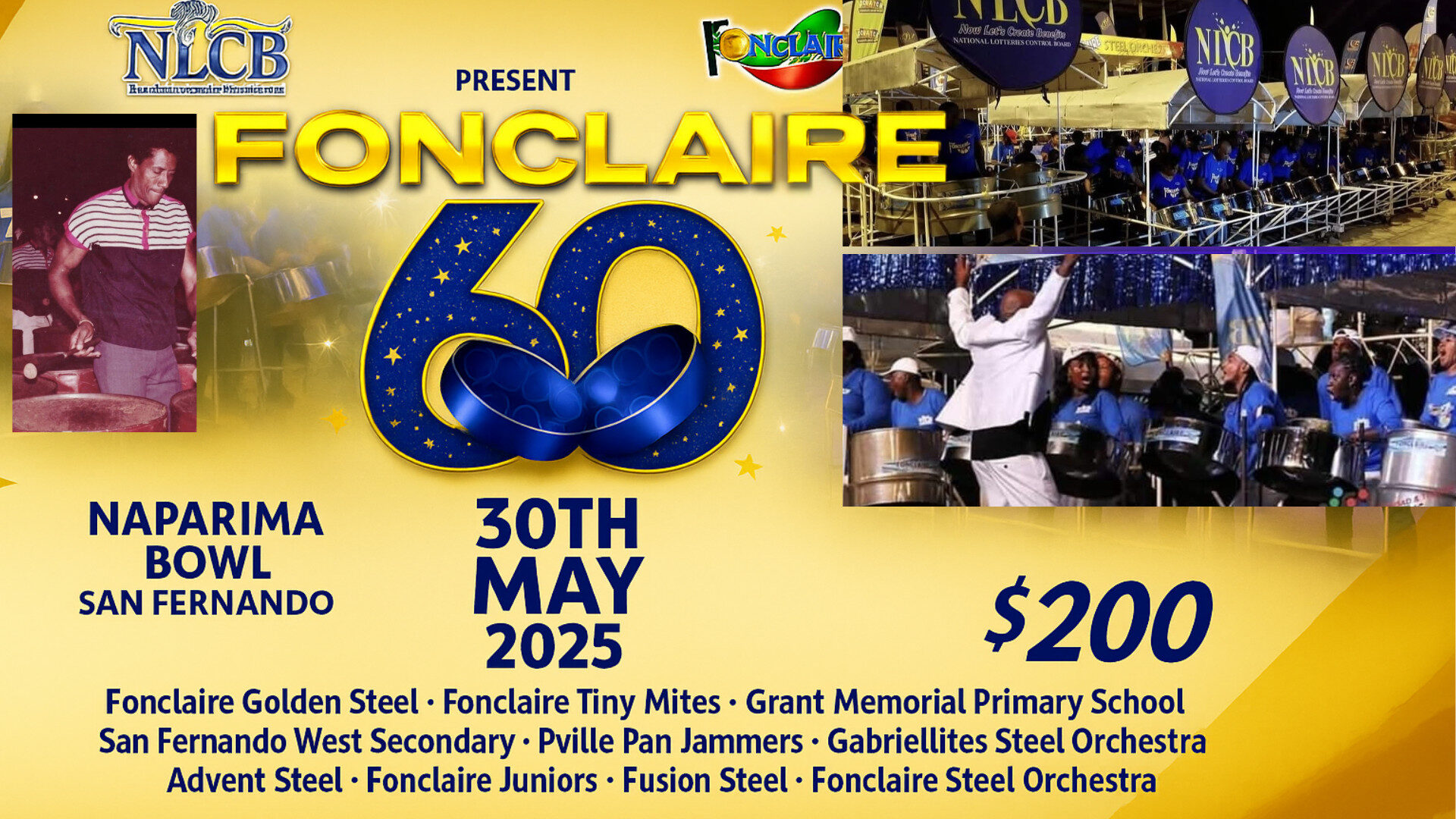 FONCLAIRE 60th Anniv 30TH MAY 2025 • 3PM