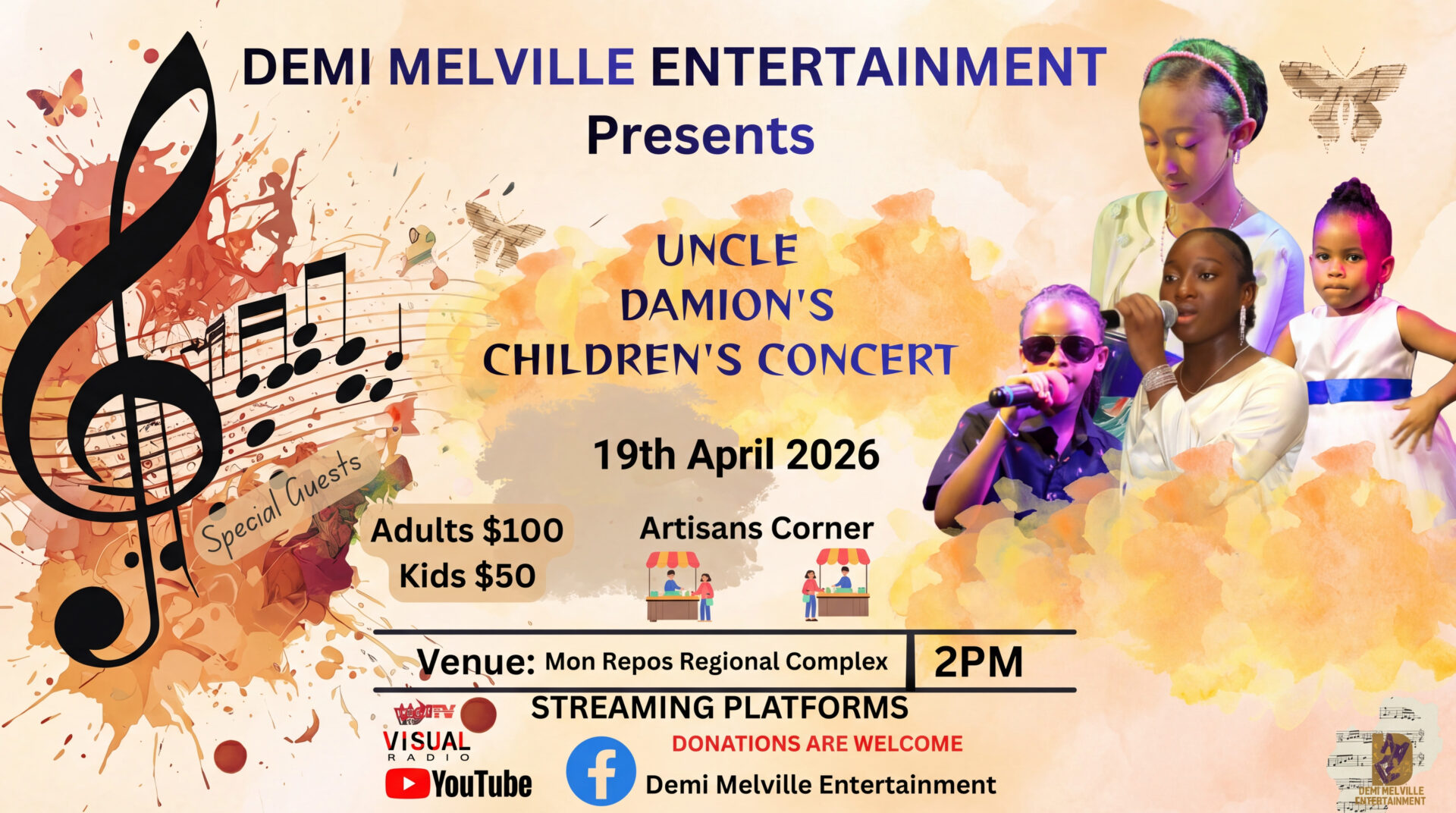 UNCLE DAMIONS CHILDREN'S CONCERT