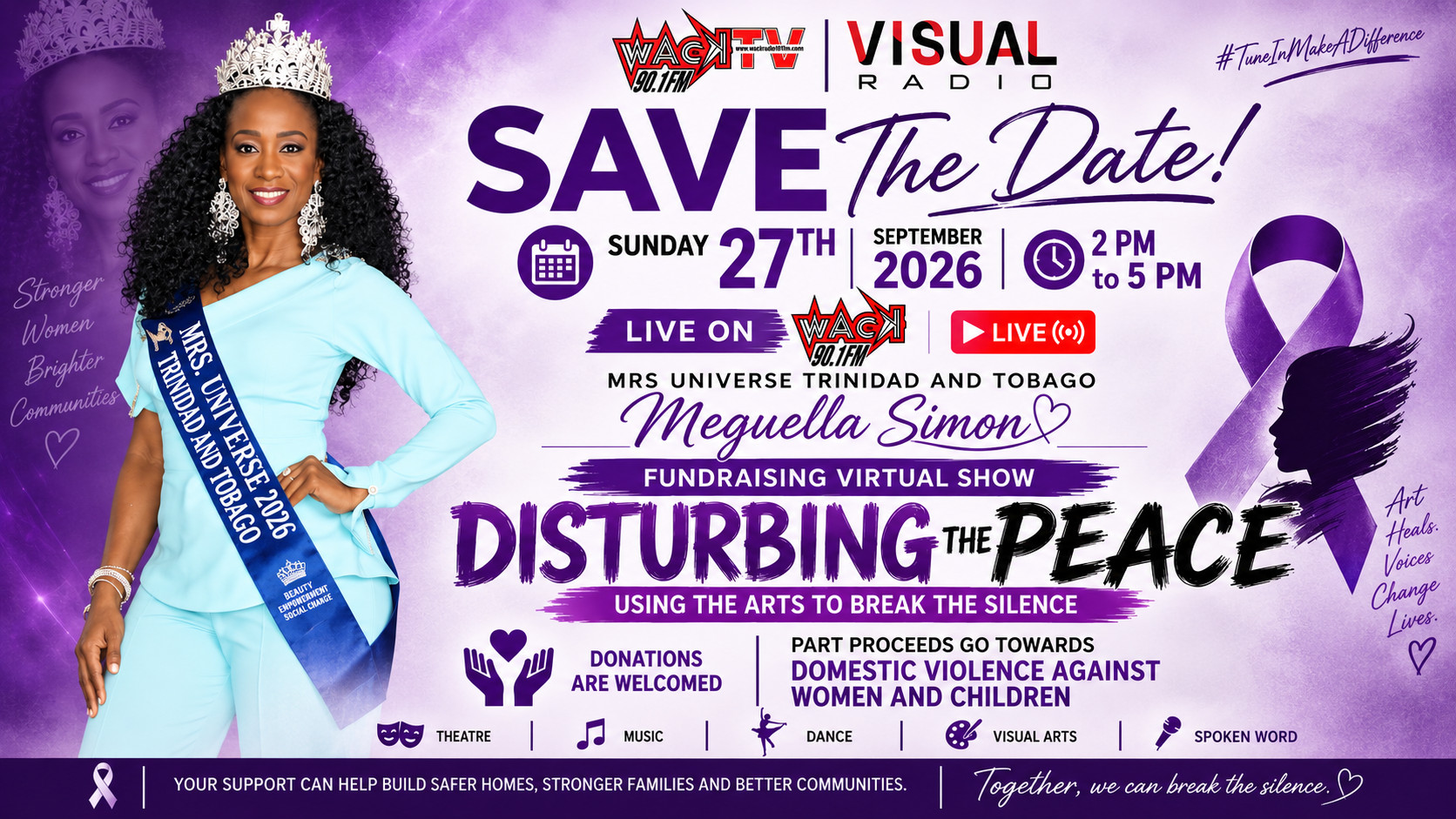Disturbing the Peace – Fundraising Virtual Show