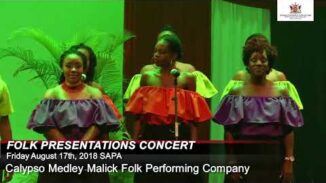 CHOIR MALICK FOLK PERFORMING COMPANY "CALYPSO MEDLEY" SONG