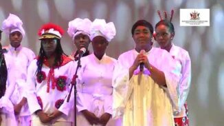 CHOIR NORTH WEST LAVENTILLE CULTURAL MOVEMENT "NATIONAL PATRIOTIC SONG"