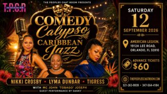 COMEDY CALYPSO CARIBBEAN JAZZ – LIVE PAY-PER-VIEW