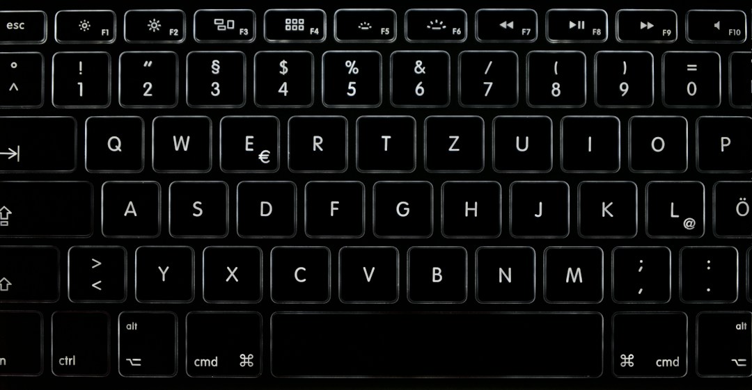 File photograph: computer keyboard; not the fraudulent census website. Photograph date unknown.