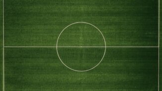 File photograph of a football pitch; not Hasely Crawford Stadium or the current match.