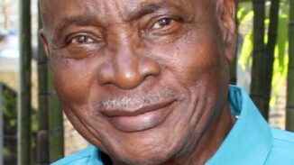 Mighty Sparrow, Slinger Francisco, in a file portrait from 14 January 2015; not the funeral.