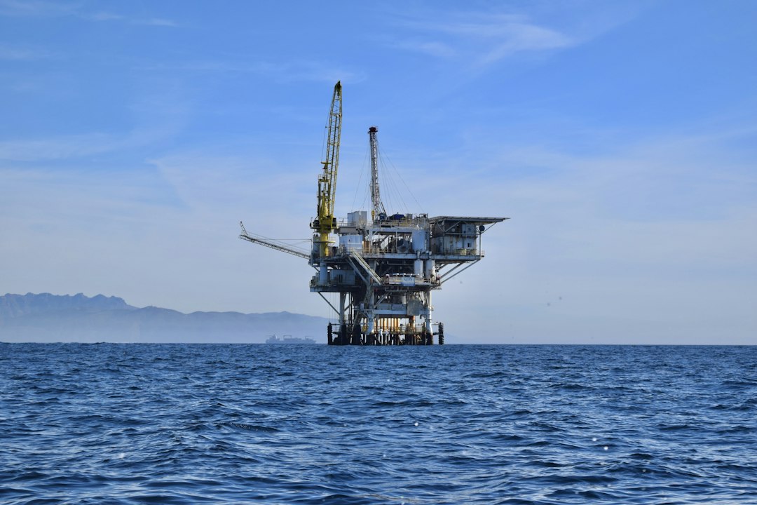 File photograph: offshore oil rig, published 7 January 2020; industry context, not the consultation or a verified Trinidad site.