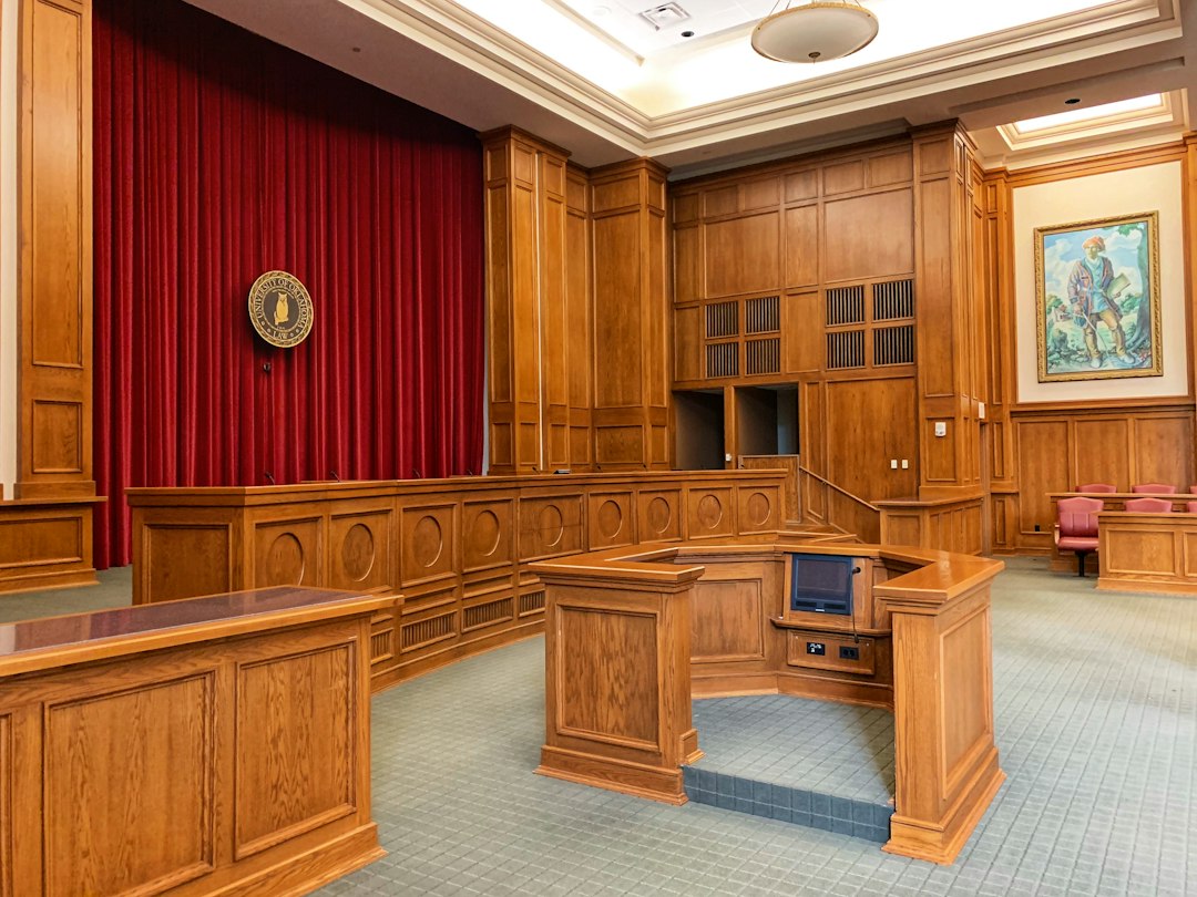 File photograph: Oklahoma City law school courtroom; not a Trinidad and Tobago court. Photograph date unknown.