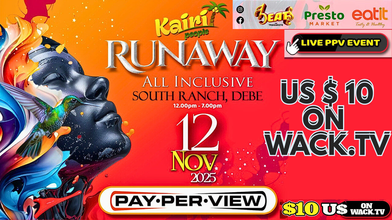 Runaway Trinidad November 12th South Ranch Debe – Wack.TV