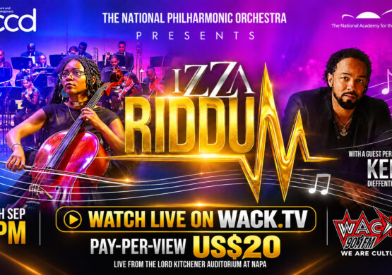 IZZA RIDDUM — National Philharmonic Orchestra with Kees Dieffenthaller, September 24 at 6 PM. Watch live on WACK.TV for US$20.