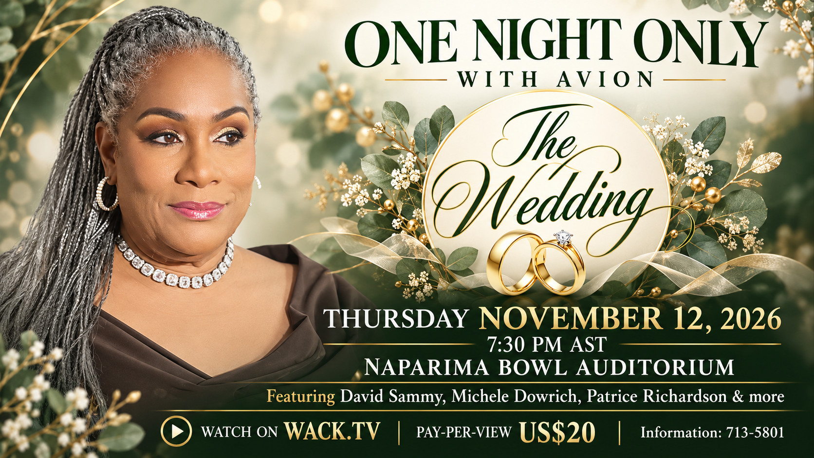 One Night Only with Avion — The Wedding